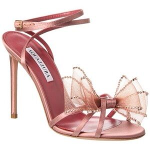 Aquazzura - Reve 105 Sandal in Antique Rose - NEW WITH BOX